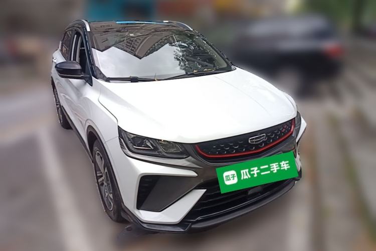 Used Geely Auto Coolray 2021 1.4T DCT Diamond Edition Front Right 45 Deg