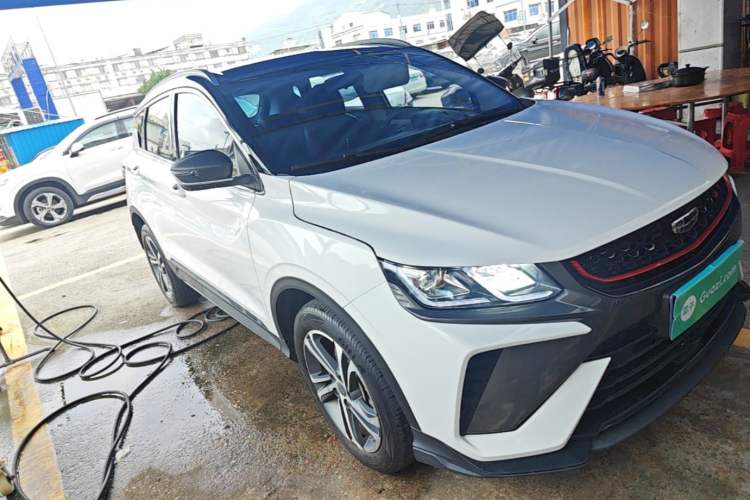 Used Geely Auto Coolray 2021 1.4T DCT Diamond Edition Front Right 45 Deg