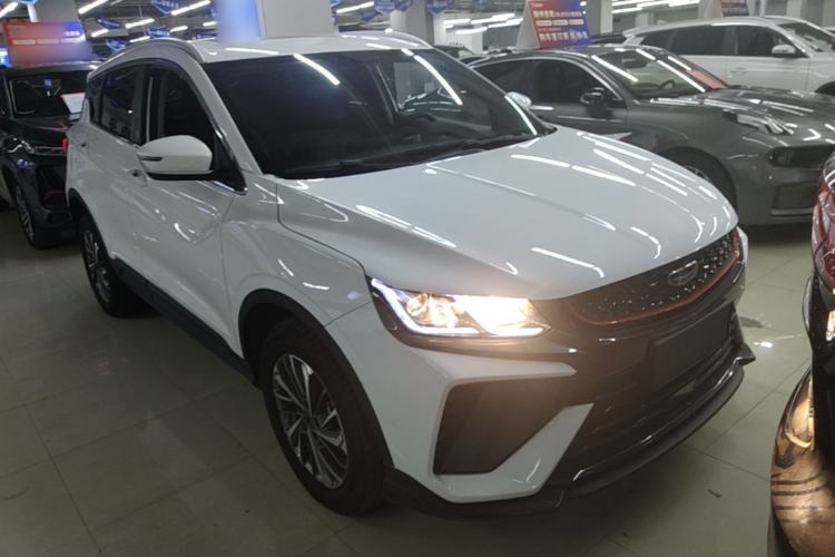 Used Geely Auto Coolray 2021 1.4T DCT Platinum Edition Front Right 45 Deg