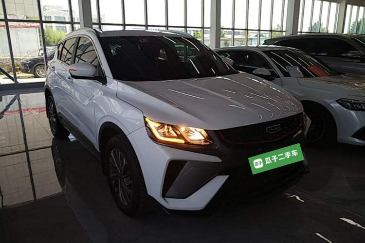 Used Geely Auto Coolray 2021 1.4T DCT Platinum Edition Front Right 45 Deg