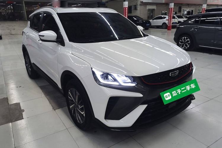 Used Geely Auto Coolray 2021 1.4T DCT Platinum Edition Front Right 45 Deg