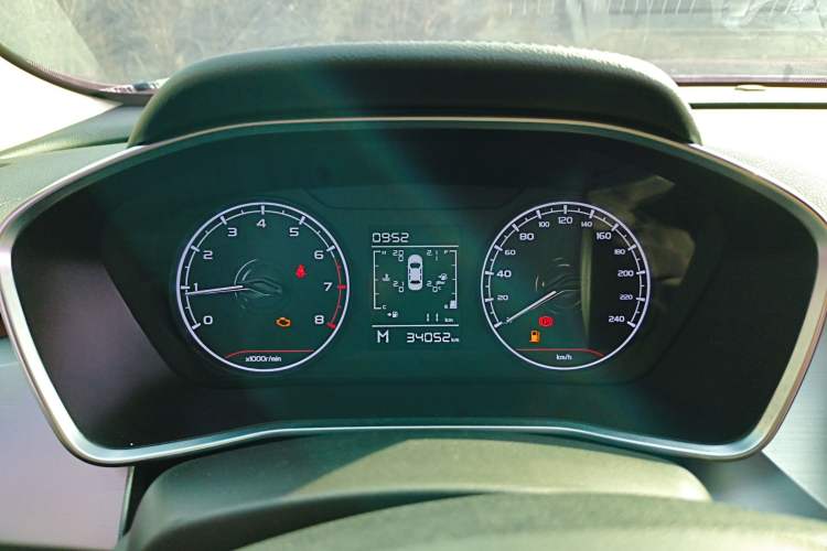 Used Geely Auto Coolray 2021 1.4T Manual Gold Edition Instrument Cluster