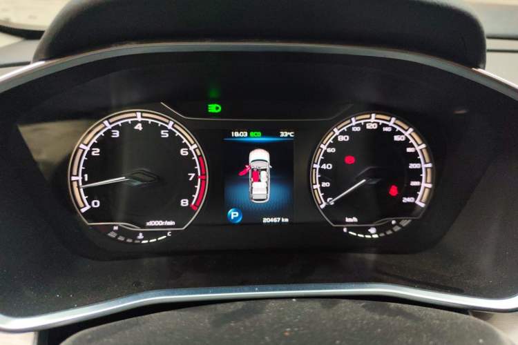Used Geely Auto Coolray 2021 1.4T DCT Platinum Edition Instrument Cluster