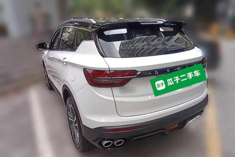 Used Geely Auto Coolray 2021 1.4T DCT Diamond Edition Rear Left 45 Deg