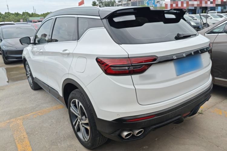 Used Geely Auto Coolray 2021 1.4T DCT Diamond Edition Rear Left 45 Deg