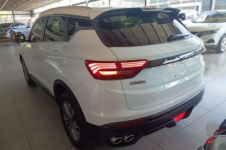 Used Geely Auto Coolray 2021 1.4T DCT Platinum Edition Rear Left 45 Deg