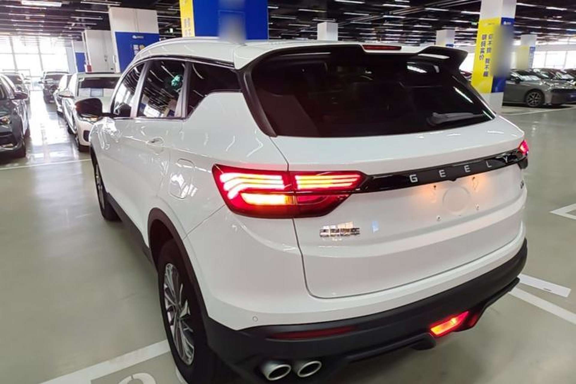 Used Geely Auto Coolray 2021 1.4T DCT Platinum Edition Rear Left 45 Deg