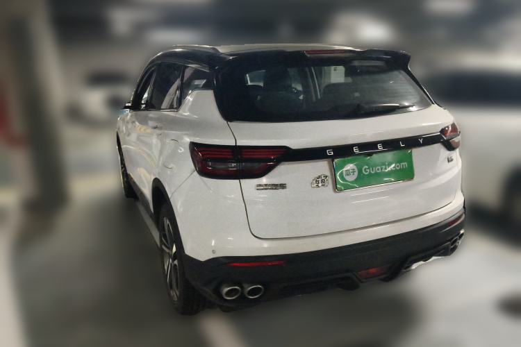 Used Geely Auto Coolray 2021 1.4T DCT Diamond Edition Rear Left 45 Deg