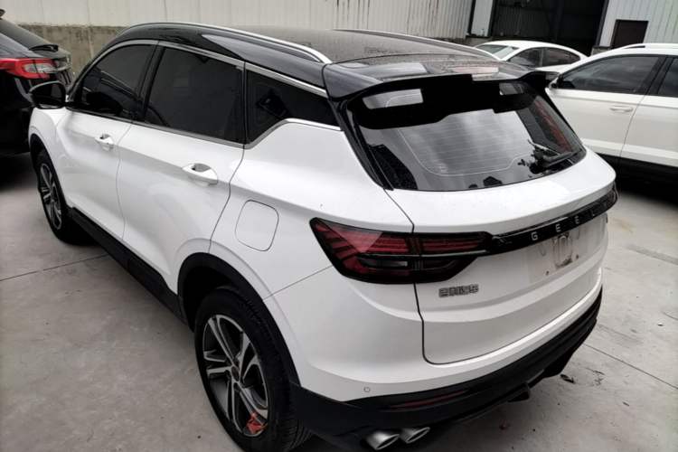 Used Geely Auto Coolray 2021 1.4T DCT Diamond Edition Rear Left 45 Deg