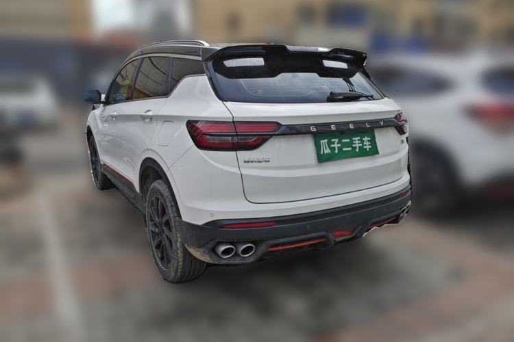 Used Geely Auto Coolray 2021 1.4T DCT Diamond Edition Rear Left 45 Deg