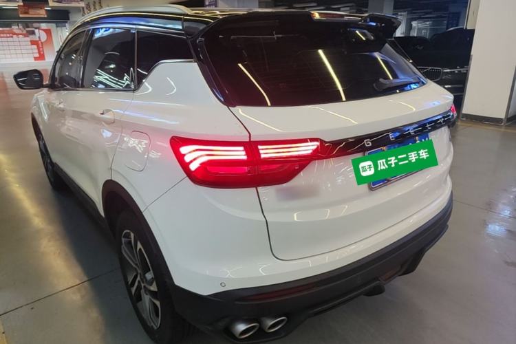 Used Geely Auto Coolray 2021 1.4T DCT Diamond Edition Rear Left 45 Deg