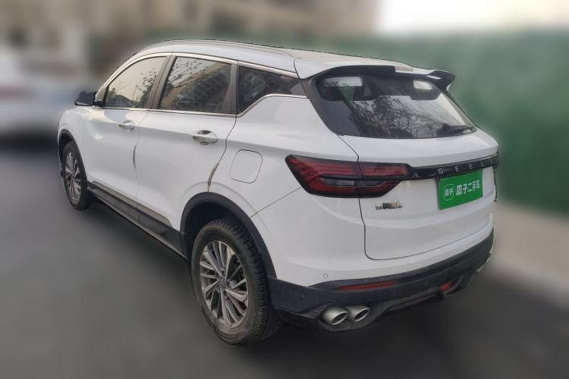 Used Geely Auto Coolray 2021 1.4T DCT Platinum Edition Rear Left 45 Deg