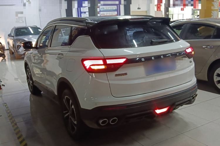 Used Geely Auto Coolray 2021 1.4T DCT Diamond Edition Rear Left 45 Deg