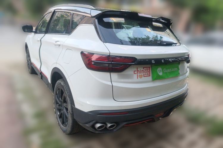 Used Geely Auto Coolray 2021 1.4T DCT Diamond Edition Rear Left 45 Deg