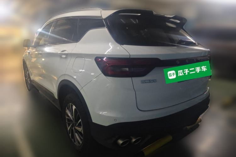 Used Geely Auto Coolray 2021 1.4T Manual Gold Edition Rear Left 45 Deg