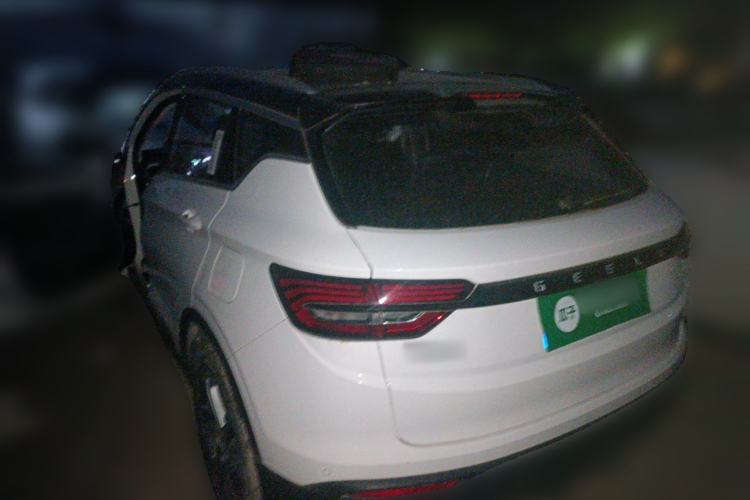 Used Geely Auto Coolray 2021 1.4T DCT Diamond Edition Rear Left 45 Deg