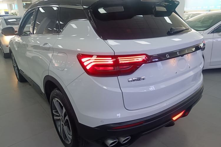 Used Geely Auto Coolray 2021 1.4T DCT Diamond Edition Rear Left 45 Deg
