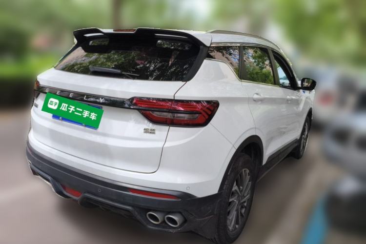 Used Geely Auto Coolray 2021 1.4T DCT Platinum Edition Rear Right 45 Deg