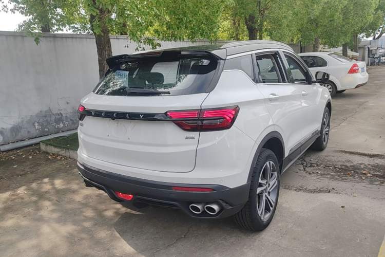 Used Geely Auto Coolray 2021 1.4T DCT Diamond Edition Rear Right 45 Deg