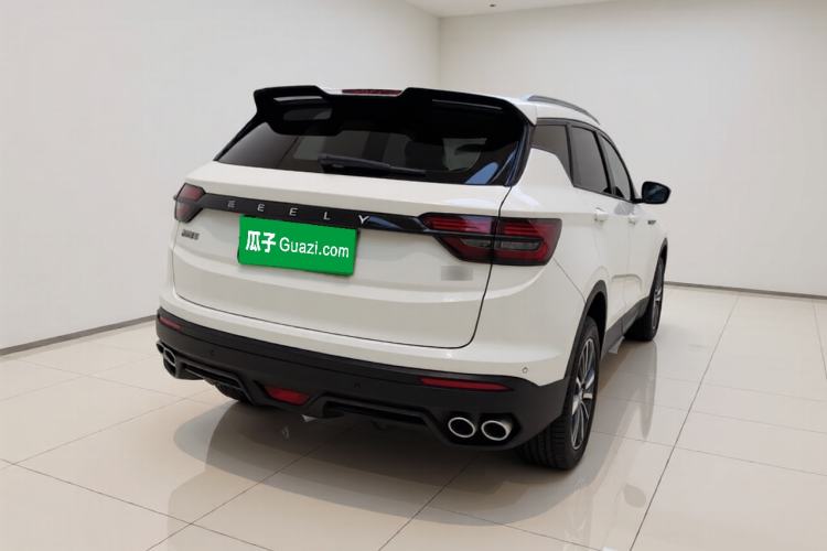 Used Geely Auto Coolray 2021 1.4T DCT Platinum Edition Rear Right 45 Deg