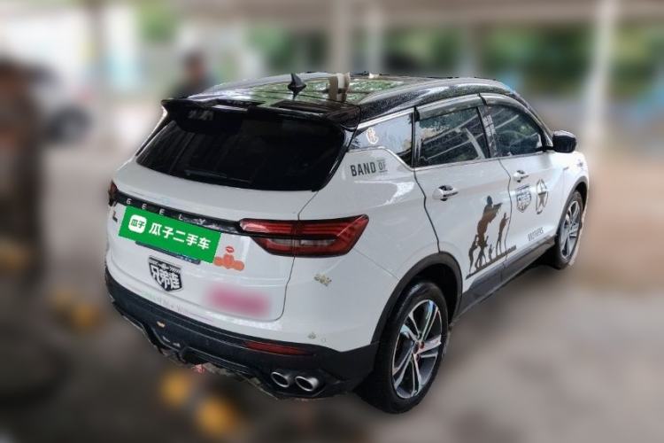 Used Geely Auto Coolray 2021 1.4T DCT Diamond Edition Rear Right 45 Deg