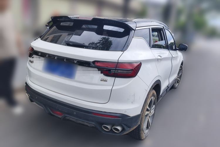 Used Geely Auto Coolray 2021 1.4T DCT Diamond Edition Rear Right 45 Deg