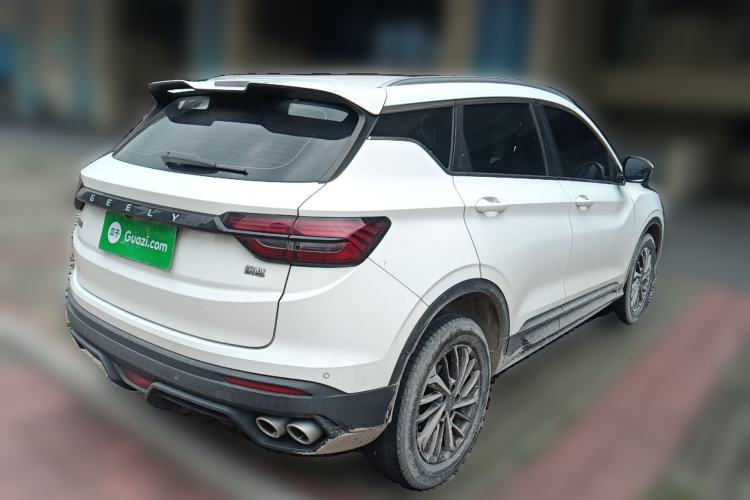Used Geely Auto Coolray 2021 1.4T DCT Platinum Edition Rear Right 45 Deg