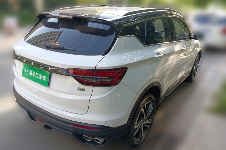 Used Geely Auto Coolray 2021 1.4T DCT Diamond Edition Rear Right 45 Deg
