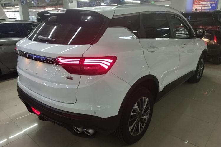 Used Geely Auto Coolray 2021 1.4T DCT Platinum Edition Rear Right 45 Deg