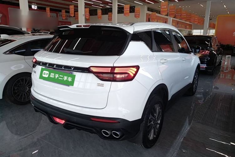 Used Geely Auto Coolray 2021 1.4T DCT Platinum Edition Rear Right 45 Deg