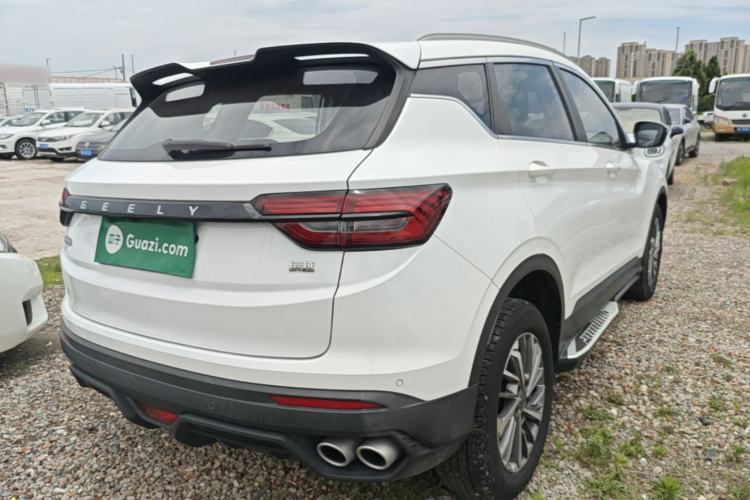 Used Geely Auto Coolray 2021 1.4T DCT Platinum Edition Rear Right 45 Deg
