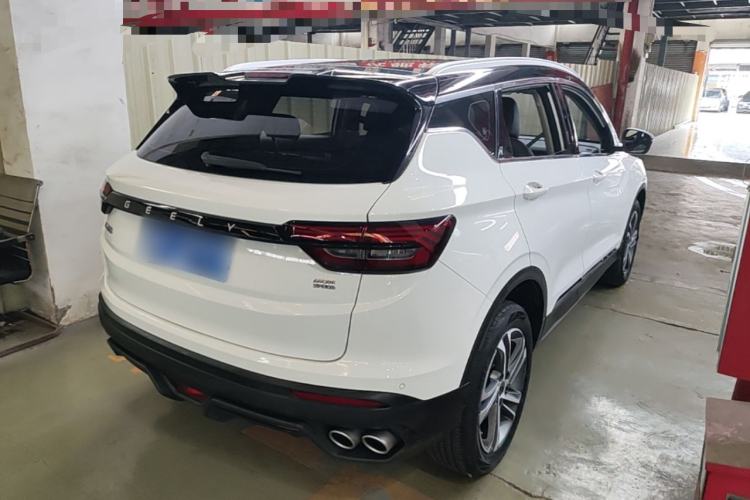 Used Geely Auto Coolray 2021 1.4T DCT Diamond Edition Rear Right 45 Deg