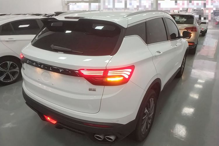 Used Geely Auto Coolray 2021 1.4T DCT Platinum Edition Rear Right 45 Deg