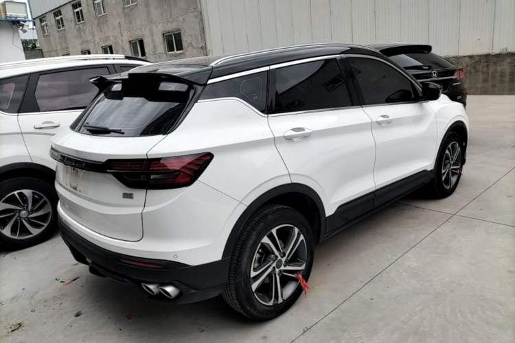 Used Geely Auto Coolray 2021 1.4T DCT Diamond Edition Rear Right 45 Deg