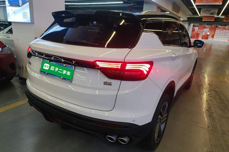 Used Geely Auto Coolray 2021 1.4T DCT Diamond Edition Rear Right 45 Deg