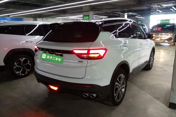 Used Geely Auto Coolray 2021 1.4T DCT Diamond Edition Rear Right 45 Deg