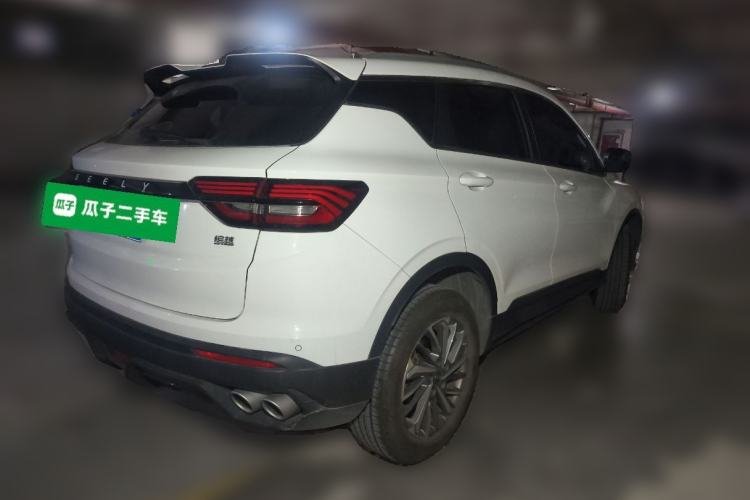 Used Geely Auto Coolray 2021 1.4T DCT Platinum Edition Rear Right 45 Deg