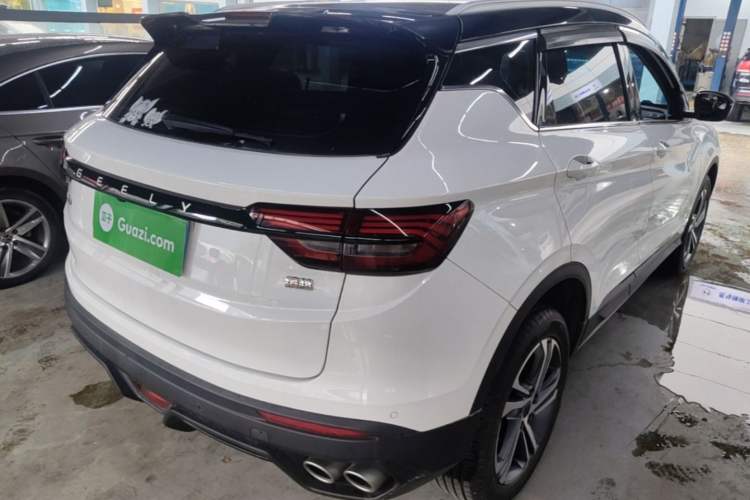 Used Geely Auto Coolray 2021 1.4T DCT Diamond Edition Rear Right 45 Deg