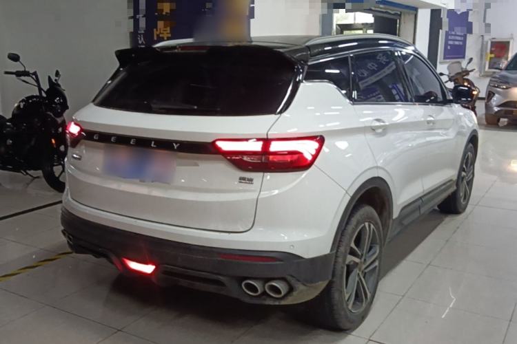Used Geely Auto Coolray 2021 1.4T DCT Diamond Edition Rear Right 45 Deg