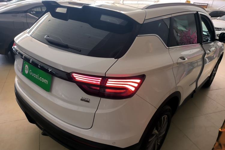 Used Geely Auto Coolray 2021 1.4T DCT Platinum Edition Rear Right 45 Deg