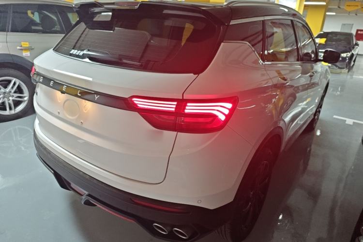 Used Geely Auto Coolray 2021 1.4T DCT Diamond Edition Rear Right 45 Deg