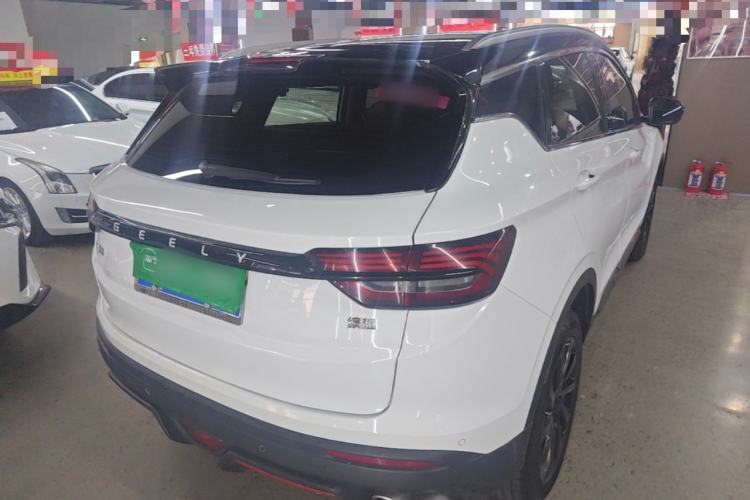 Used Geely Auto Coolray 2021 1.4T DCT Platinum Edition Rear Right 45 Deg