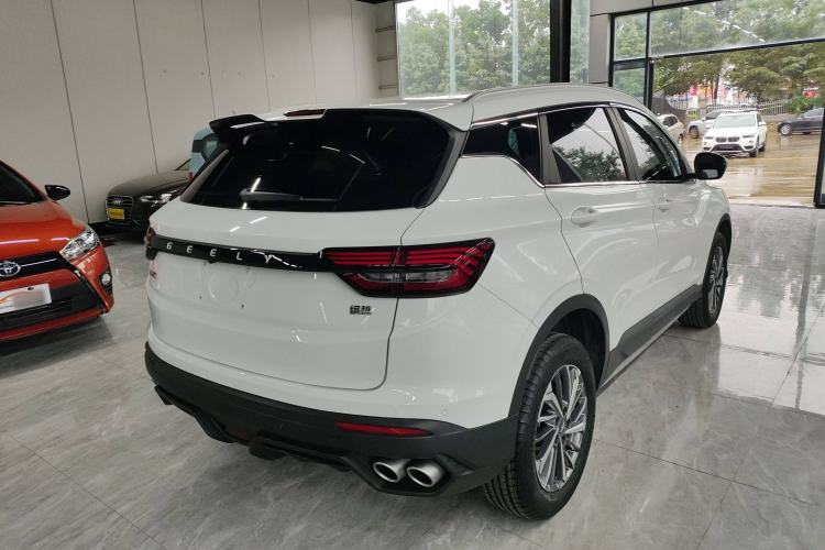 Used Geely Auto Coolray 2021 1.4T DCT Platinum Edition Rear Right 45 Deg