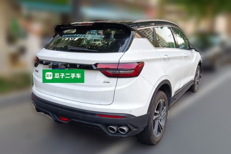 Used Geely Auto Coolray 2021 1.4T DCT Diamond Edition Rear Right 45 Deg