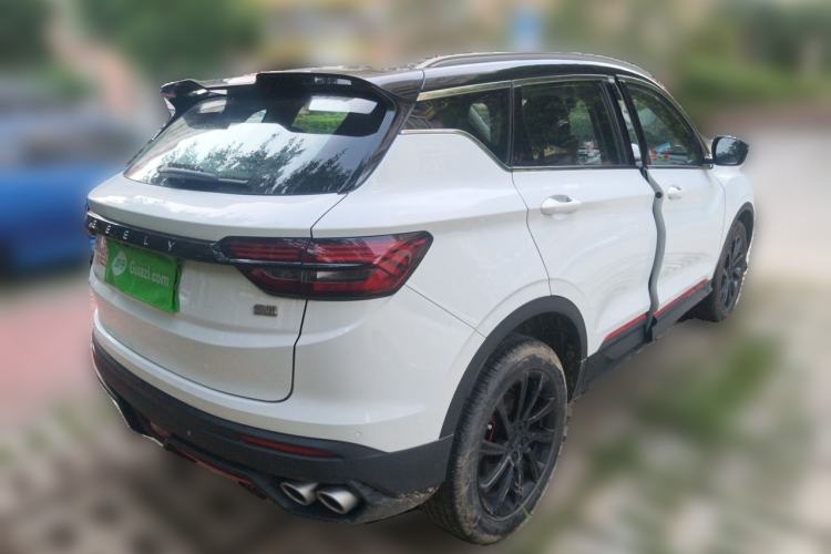 Used Geely Auto Coolray 2021 1.4T DCT Diamond Edition Rear Right 45 Deg