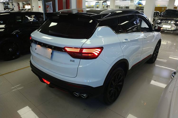 Used Geely Auto Coolray 2021 1.4T DCT Diamond Edition Rear Right 45 Deg