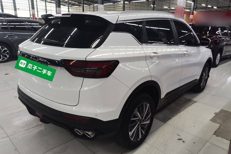 Used Geely Auto Coolray 2021 1.4T DCT Platinum Edition Rear Right 45 Deg