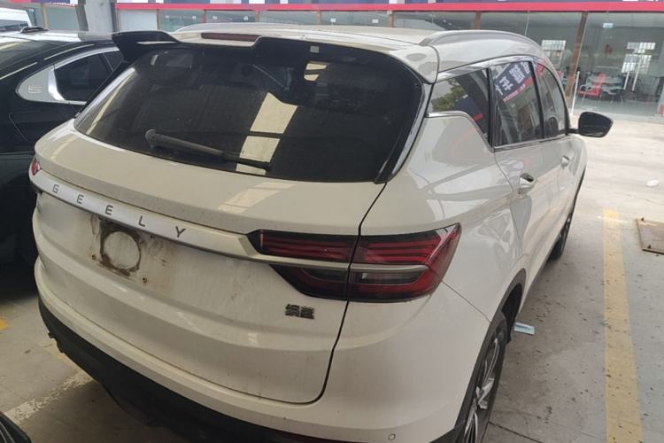 Used Geely Auto Coolray 2021 1.4T DCT Platinum Edition Rear Right 45 Deg