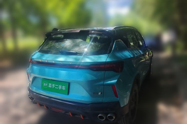 Used Geely Auto Coolray 2022 Bin Yue COOL 1.5TD DCT Hot Engine Edition Rear Right 45 Deg