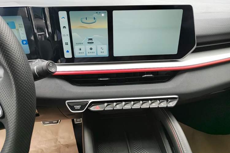 Used Geely Auto Coolray 2022 Bin Yue COOL 1.5TD DCT Battle Edition Audio And AC Panel